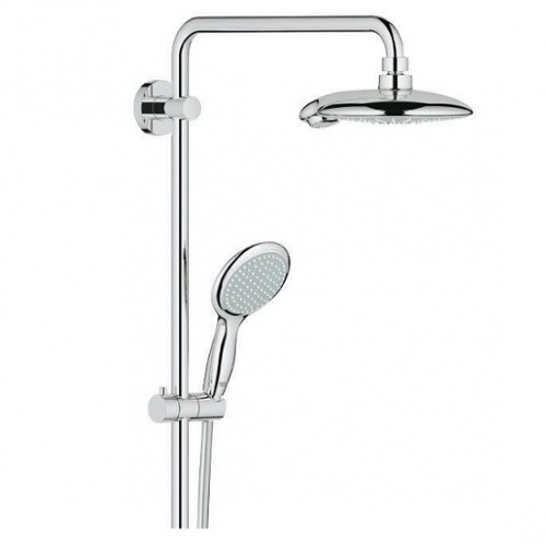 Душевая система grohe euphoria system 27296001 с термостатом для настенного монтажа